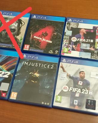 Giochi PS4 + Accessori per Controller PS4 Custom