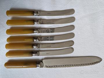 Set coltelli argento