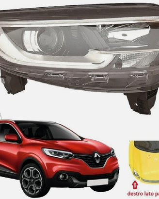 FARO ANTERIORE DESTRO ALOGENO E LED RENAULT KADJAR