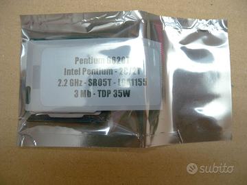 Cpu Intel Pentium G620T socket 1155