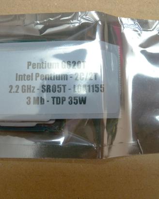 Cpu Intel Pentium G620T socket 1155