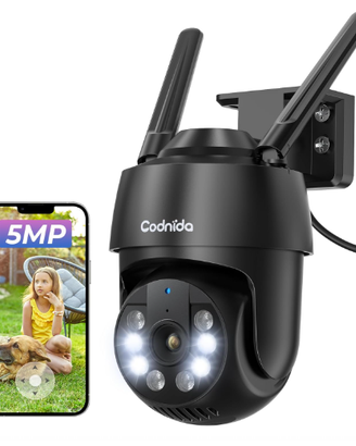 Telecamera Wi-Fi Esterno/Interno 2.4/5Ghz