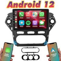 Autoradio car tablet android 12 per ford mondeo