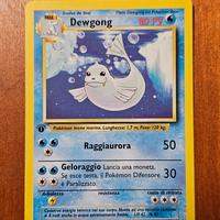 carta pokemon dewgong 1 edizione