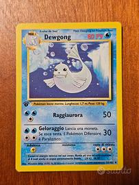 carta pokemon dewgong 1 edizione