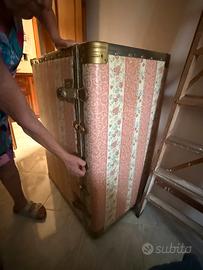 Baule Vintage porta corredo e oggetti