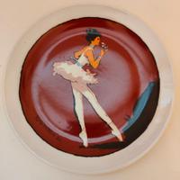 Piatto dell'Anno 1980 "Ballerina" di Edoardo Krumm