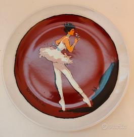 Piatto dell'Anno 1980 "Ballerina" di Edoardo Krumm
