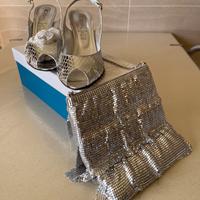 Scarpe e borsa argento | Eleganti