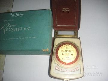 Misuratore luce anni 50