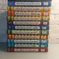  Diario di una schiappa 12 volumi.