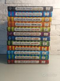  Diario di una schiappa 12 volumi.