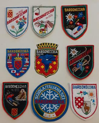 Stemmi ricamati Bardonecchia