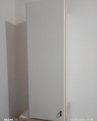 mobiletto legno bianco