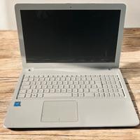 Computer Asus Bianco Notebook 15 pollici