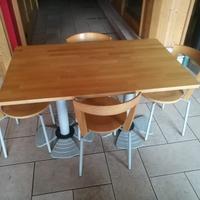 Tavoli, sedie e oliere