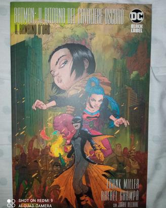 Fumetti dc Batman Dkr il bambino d'oro