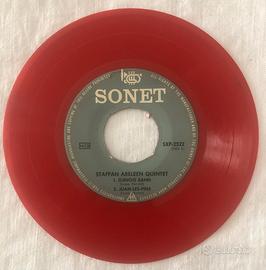 Vinile 45 giri 7" rosso staffan abeleen quintet
