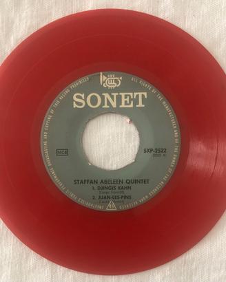 Vinile 45 giri 7" rosso staffan abeleen quintet