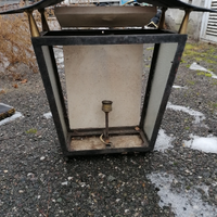 Lampada antica da esterno