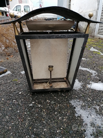 Lampada antica da esterno