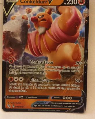 Carta Pokemon Conkeldurr V