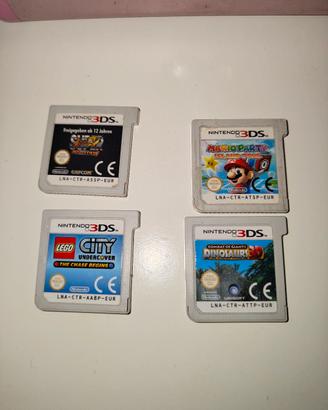 Lotto 4 giochi Nintendo 3Ds
