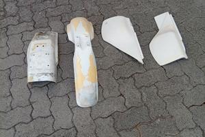 Plastiche per Yamaha TT 600 59x