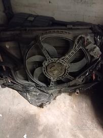 radiatore con ventola  