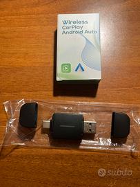 Adattatore CarPlay/Android Auto Wireless Bluetooth