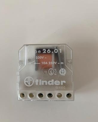 Relè Elettromeccanico Finder 26.01 – Interruttore