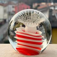 Fermacarta in vetro di murano