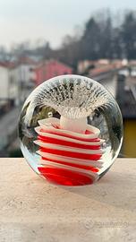 Fermacarta in vetro di murano