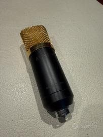 Microfono a condensatore AUKEY nero/oro