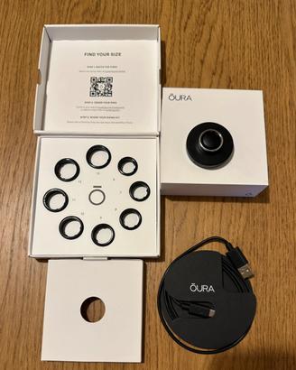 Oura Ring Gen 3 Horizon Silver – Size US 8