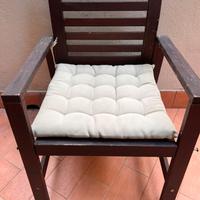 Set di 4 poltrone da giardino
