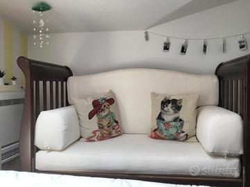 lettino trasformabile in divanetto "Picci"