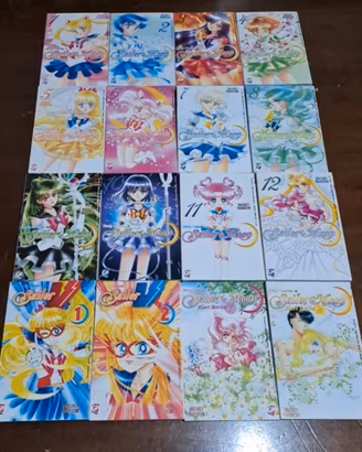 Sailor Moon manga completo + riviste 
