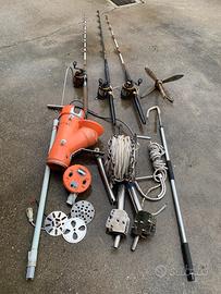 atrezzatura da pesca al tonno e altro