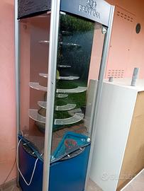 Vetrinetta girevole per modellismo