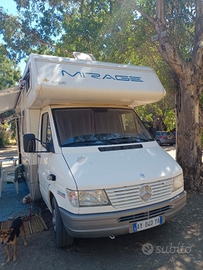 Camper mansardato Mirage Sprinter su Mercedes