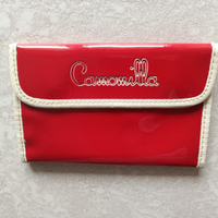 Portafoglio CAMOMILLA da collezione vernice rossa