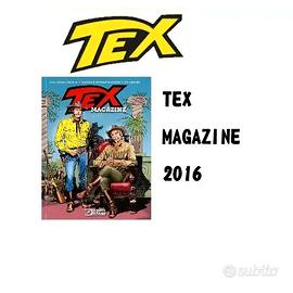 Fumetto TEX MAGAZINE 2016 - Originale Alta Qualità