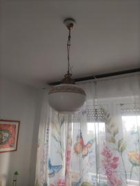 lampadario anni '70 vintage