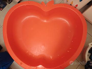 Vaschetta/sabbiera a forma di mela