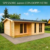 CASETTA DI LEGNO BRIGHTON  540x390x251h spess.44mm