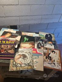 Dischi in vinile 33 giri e 45 giri anni 70