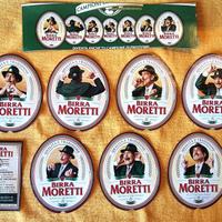 Serie lim. etichette birra Moretti mondiali 2014