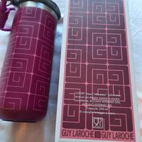 borraccia termica Guy Laroche. Nuova. Acciaio 