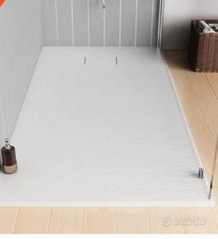 Piatto doccia in resina bianco